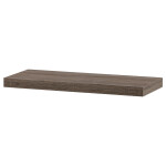 Polička nástěnná 60 cm, MDF, 3D dekor dub sonoma dark, baleno v ochranné fólii