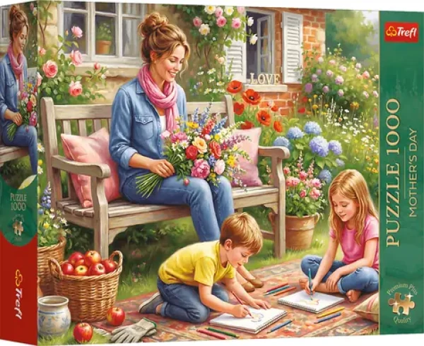 TREFL Puzzle Premium Plus Den matek
