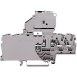 WAGO 2002-1811 jistící svorka 6.20 mm pružinová svorka osazení: L šedá 1 ks