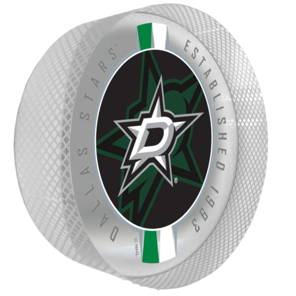 Mustang Puk Dallas Stars NHL Crystal Ribbon
