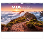 Kalendář nástěnný 2026 - Via