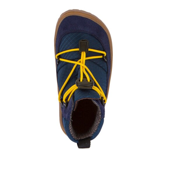 Chlapecké celoroční barefoot boty TEX TRACK Blue Froddo G3110267-1 - 35
