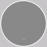 CERANO - Koupelnové LED zrcadlo Verido - Ø 50 CER-537358