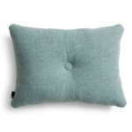 HAY Polštář Dot Mode Aqua 45 × 60 cm, modrá barva, textil