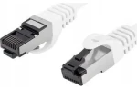 Lanberg bílá / Patch kabel / Cat8.1 / S/FTP / 1m / LSZH (PCF8-10CU-0100-W)
