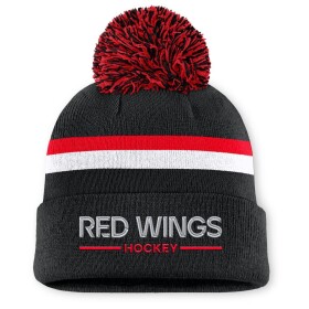 Fanatics Dámská zimní čepice Detroit Red Wings NHL Authentic Pro W/Cap Cuffed Pom Beanie