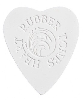 Timber Tones Rubber Tones Heart White Silicon