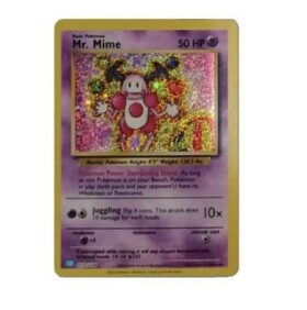 Pokémon karta Mr. Mime z Premium Collection Lugia