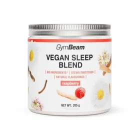 Vegan Sleep Blend - GymBeam (malina, 205 g) (108928-1-205g-raspberry)