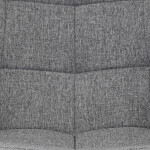 Jídelní židle, šedá, látka, CT-394 GREY2