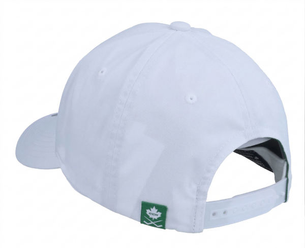 Pánská Kšiltovka CCM Low Profile ADJ White