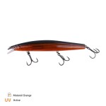 Zeck Wobler Zander Laufer 125 - Motoroil Orange,Zeck Wobler Zander Laufer 125 - Motoroil Orange