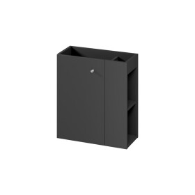 CERSANIT - Skříňka pod umyvadlo/toaletní LARGA 50x22, antracit DSM, FSC MIX70% SGSCH-COC-007574 S164-056-DSM