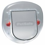 PetSafe Staywell 270 průhledná / Dvířka / 292mm x 292mm / 260mm kruh / max. šířka ramen: 180mm / max. váha: 10 kg (BG-270EF)