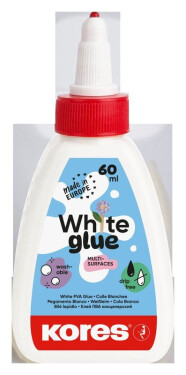 White glue 60 ml, rychlouzávěr, lepí i dřevo