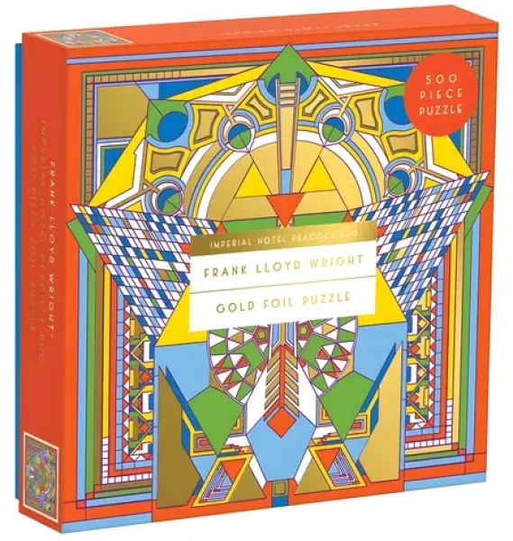 GALISON Metalické puzzle Frank Lloyd Wright: Hotel Imperial