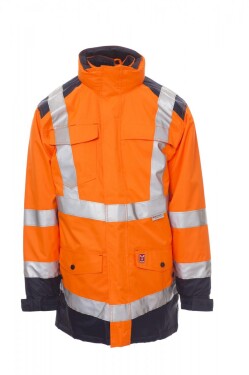 Bunda Payper HISAFE Barva: Reflexní oranžová, Velikost: 4XL (0004410106020114XL)