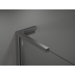 MEXEN/S - Velar L Duo sprchový kout, posuvné dveře 90 x 80, grafit, grafit metal 871-090-080-02-43-95