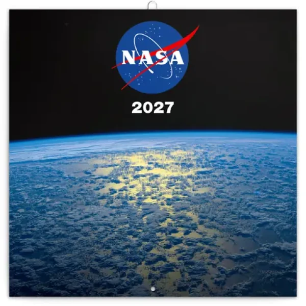 NOTIQUE Poznámkový kalendář NASA 2027 / 30 × 30 cm