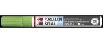 Marabu Popisovač na sklo/porcelán 1-2 mm - světle zelený