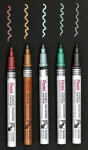 Pentel Sada lakových popisovačů 5 ks