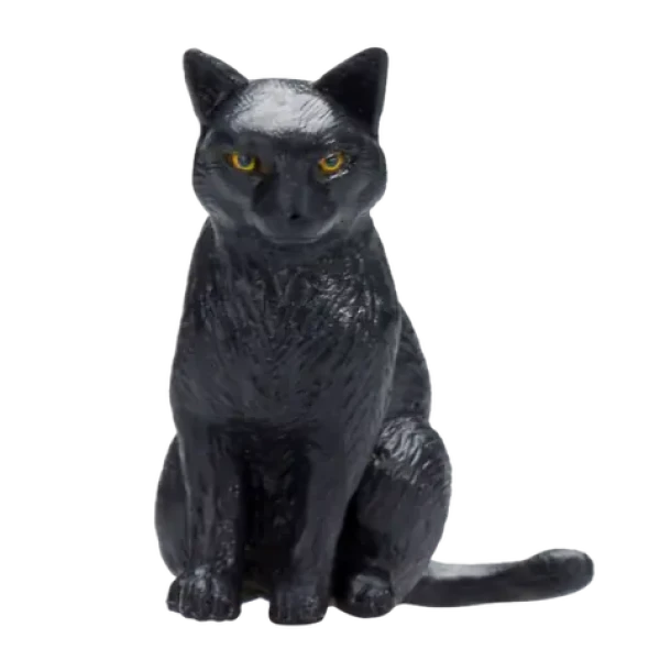 Mojo Kočka černá sedící