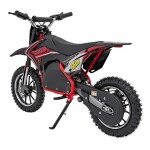 Mamido Dětská elektrická motorka RENEGADE 50R 500W 36V červená