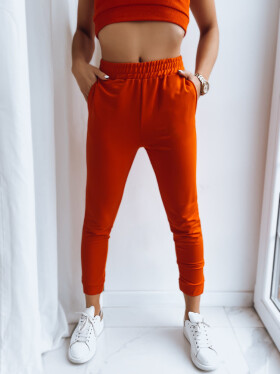 Dámské kalhoty MY HONEY oranžové Dstreet