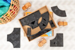 Connetix Connetix Tiles - Magnetická Stavebnice Rampy a Křižovatky 16 ks