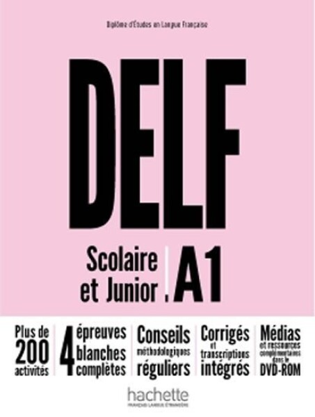 DELF A1 Scolaire et Junior + DVD-ROM (audio + vidéo) - Nouvelle édition - kolektiv autorů