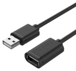 Unitek Y-C417GBK černá / Kabel USB-A 2.0 (M) - USB-A 2.0 (F) / 3 m (Y-C417GBK)