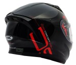 Helma na moto Xrc DS Concept glossy black - 2Xl / černá