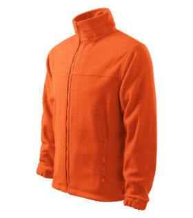Jacket fleece pánský oranžová M