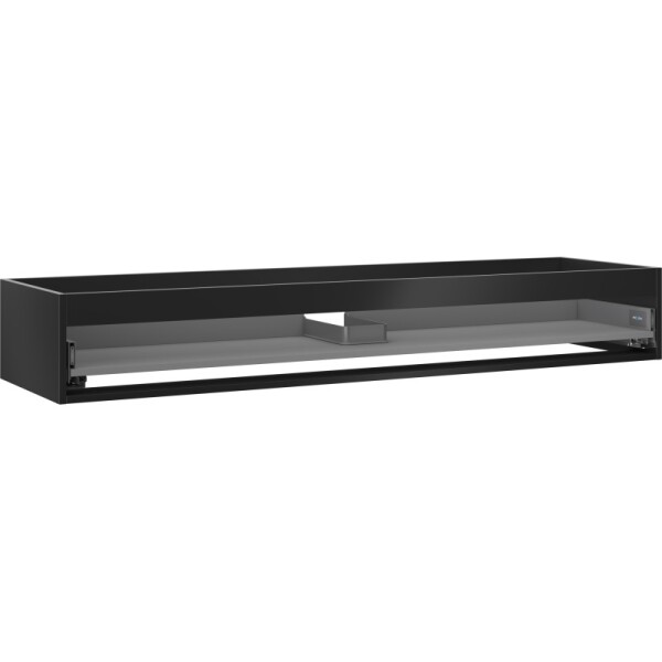 MEXEN - Box-A skříňka pro umyvadlo 160, 1 šuplík, černá mat 91AX0-1600-235-1-71