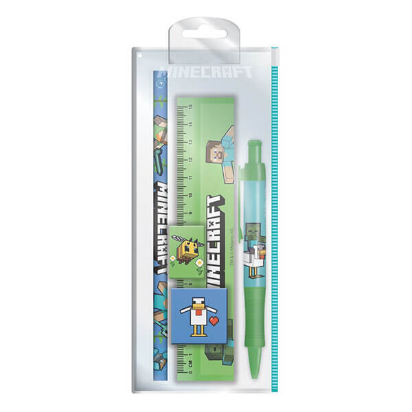 Set školních potřeb Minecraft - 5 ks