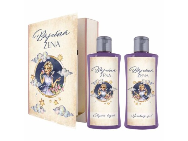 Bohemia Gifts & Cosmetics Kosmetická sada Báječná žena 2 x 250 ml