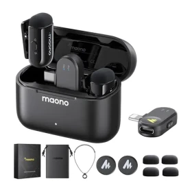 Maono WM622 PBC2 / Bezdrátový mikrofonní systém / MFi / Lightning + USB-C / iOS 18 / až 100 m (WM622 PBC2)
