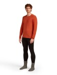 ICEBREAKER Mens 200 Oasis LS Crewe, Agate (vzorek) velikost: M