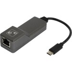 Renkforce síťový adaptér / rozbočovač 1 GBit/s USB-C® 5Gbps, LAN (až 1 Gbit/s), USB 3.2 Gen 1 (USB 3.0)