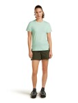 Dámské merino triko s krátkým rukávem ICEBREAKER Wmns 150 Ace SS Tee, Mint velikost: L