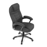 Kancelářské křeslo, houpací mechanismus, černá látka, KA-C713 BK2