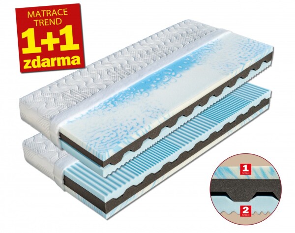 Matrace Nikola 1+1 Rozměr: 120 x 200 cm, Potah: Lyocell