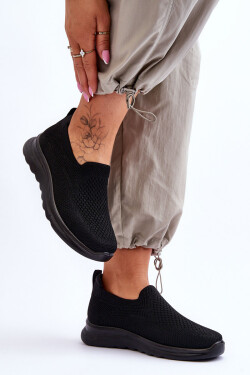 Dámské textilní nazouvací tenisky černé Adiora 39