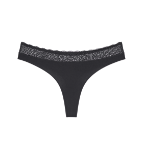 Dámská tanga Feel of Modal String 2P - BLACK - černá 0004 - TRIUMPH BLACK L