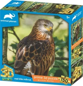 PRIME 3D Puzzle Animal Planet: Luňák červený