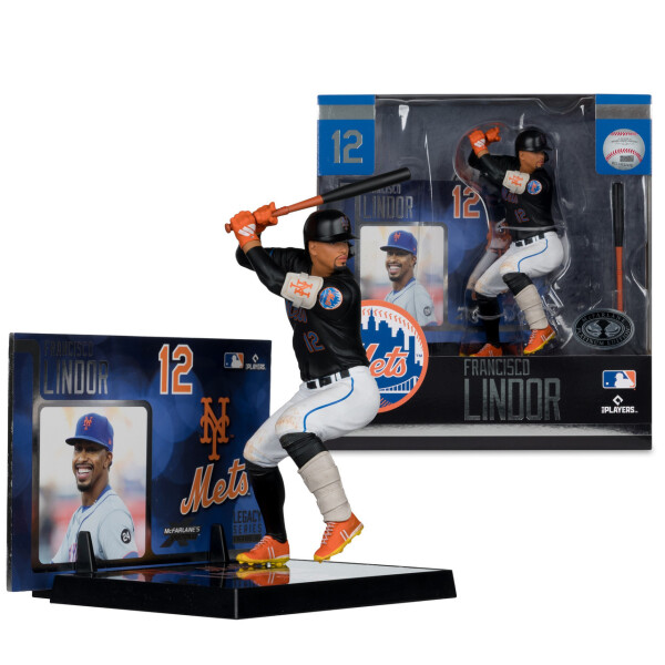 McFarlane Figurka Francisco Lindor #12 New York Mets MLB Chase