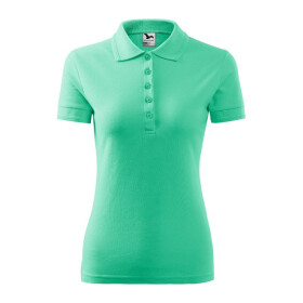 Dámské polo košile MLI-21095 Mátová - Malfini 2XL mátově zelená