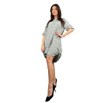 HOSH Oversize košile s knoflíky Velikost: UNI, Barva: Bílá