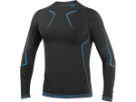 CXS SeamFlex Pánské funkční tričko s dlouhým rukávem černo-modré XL-2XL 172003180696