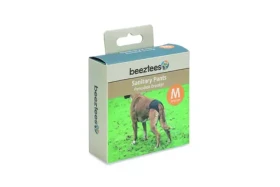 Beeztees Nylonové hárací kalhotky černá M / 32-37cm (KF-795502)